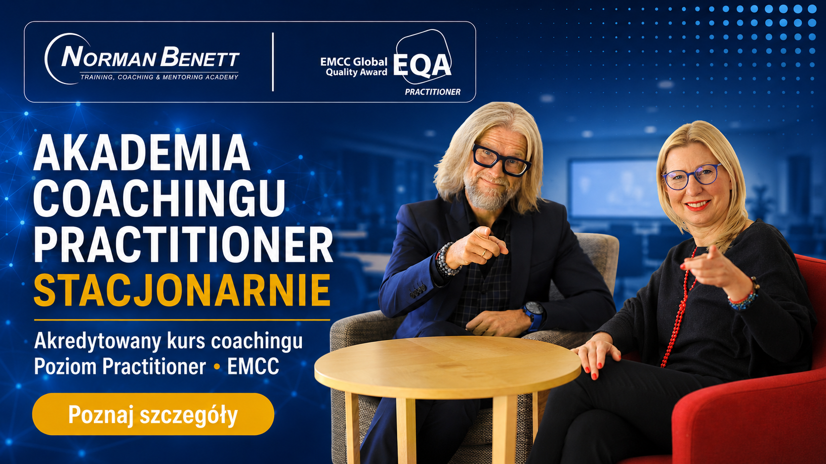 Akademia Coachingu i Mentoringu Norma Benett kurs stacjonarny